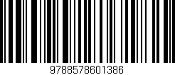 Código de barras (EAN, GTIN, SKU, ISBN): '9788578601386'