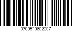 Código de barras (EAN, GTIN, SKU, ISBN): '9788578602307'
