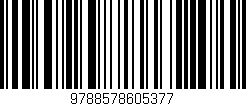 Código de barras (EAN, GTIN, SKU, ISBN): '9788578605377'