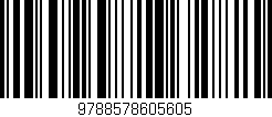 Código de barras (EAN, GTIN, SKU, ISBN): '9788578605605'