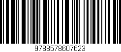 Código de barras (EAN, GTIN, SKU, ISBN): '9788578607623'