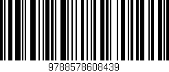 Código de barras (EAN, GTIN, SKU, ISBN): '9788578608439'