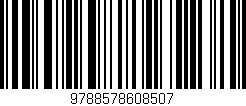 Código de barras (EAN, GTIN, SKU, ISBN): '9788578608507'