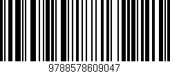 Código de barras (EAN, GTIN, SKU, ISBN): '9788578609047'