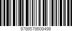 Código de barras (EAN, GTIN, SKU, ISBN): '9788578609498'