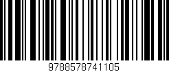 Código de barras (EAN, GTIN, SKU, ISBN): '9788578741105'