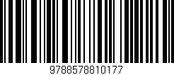 Código de barras (EAN, GTIN, SKU, ISBN): '9788578810177'