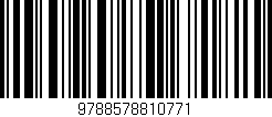 Código de barras (EAN, GTIN, SKU, ISBN): '9788578810771'