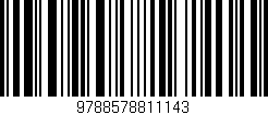 Código de barras (EAN, GTIN, SKU, ISBN): '9788578811143'