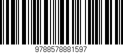 Código de barras (EAN, GTIN, SKU, ISBN): '9788578881597'