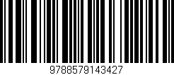 Código de barras (EAN, GTIN, SKU, ISBN): '9788579143427'