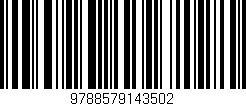 Código de barras (EAN, GTIN, SKU, ISBN): '9788579143502'