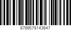 Código de barras (EAN, GTIN, SKU, ISBN): '9788579143847'