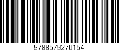 Código de barras (EAN, GTIN, SKU, ISBN): '9788579270154'