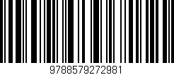 Código de barras (EAN, GTIN, SKU, ISBN): '9788579272981'