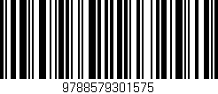 Código de barras (EAN, GTIN, SKU, ISBN): '9788579301575'
