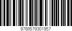 Código de barras (EAN, GTIN, SKU, ISBN): '9788579301957'