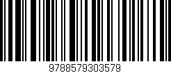 Código de barras (EAN, GTIN, SKU, ISBN): '9788579303579'