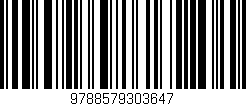 Código de barras (EAN, GTIN, SKU, ISBN): '9788579303647'