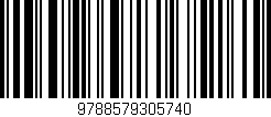 Código de barras (EAN, GTIN, SKU, ISBN): '9788579305740'