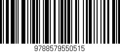 Código de barras (EAN, GTIN, SKU, ISBN): '9788579550515'