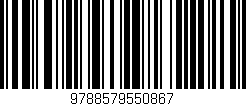 Código de barras (EAN, GTIN, SKU, ISBN): '9788579550867'