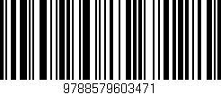 Código de barras (EAN, GTIN, SKU, ISBN): '9788579603471'