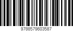 Código de barras (EAN, GTIN, SKU, ISBN): '9788579603587'