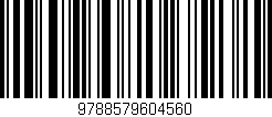 Código de barras (EAN, GTIN, SKU, ISBN): '9788579604560'