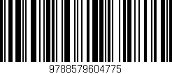 Código de barras (EAN, GTIN, SKU, ISBN): '9788579604775'