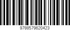 Código de barras (EAN, GTIN, SKU, ISBN): '9788579620423'