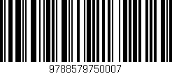 Código de barras (EAN, GTIN, SKU, ISBN): '9788579750007'