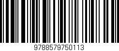 Código de barras (EAN, GTIN, SKU, ISBN): '9788579750113'
