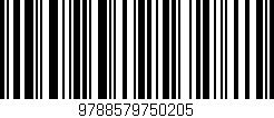 Código de barras (EAN, GTIN, SKU, ISBN): '9788579750205'