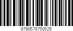 Código de barras (EAN, GTIN, SKU, ISBN): '9788579750526'