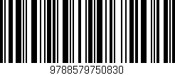 Código de barras (EAN, GTIN, SKU, ISBN): '9788579750830'