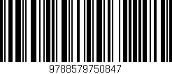 Código de barras (EAN, GTIN, SKU, ISBN): '9788579750847'