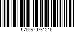 Código de barras (EAN, GTIN, SKU, ISBN): '9788579751318'