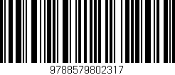 Código de barras (EAN, GTIN, SKU, ISBN): '9788579802317'