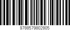 Código de barras (EAN, GTIN, SKU, ISBN): '9788579802805'