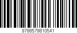 Código de barras (EAN, GTIN, SKU, ISBN): '9788579810541'