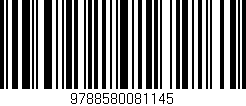 Código de barras (EAN, GTIN, SKU, ISBN): '9788580081145'