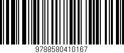 Código de barras (EAN, GTIN, SKU, ISBN): '9788580410167'