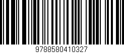 Código de barras (EAN, GTIN, SKU, ISBN): '9788580410327'