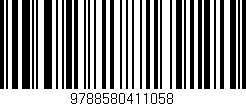 Código de barras (EAN, GTIN, SKU, ISBN): '9788580411058'