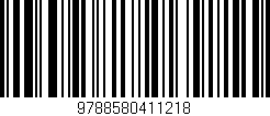 Código de barras (EAN, GTIN, SKU, ISBN): '9788580411218'