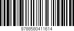 Código de barras (EAN, GTIN, SKU, ISBN): '9788580411614'