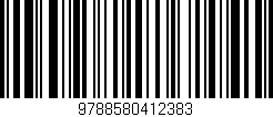 Código de barras (EAN, GTIN, SKU, ISBN): '9788580412383'