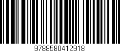 Código de barras (EAN, GTIN, SKU, ISBN): '9788580412918'
