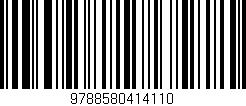 Código de barras (EAN, GTIN, SKU, ISBN): '9788580414110'